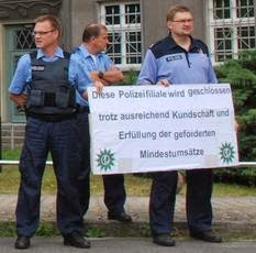 Polizei-Spremberg-Demo